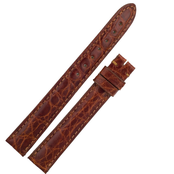 Cartier brown alligator strap (13mmx12mm)