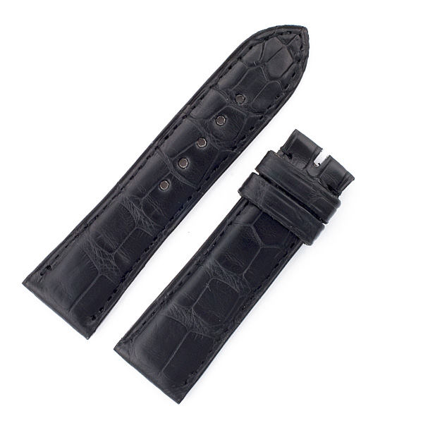 Cartier black alligator strap (18mmx16mm)