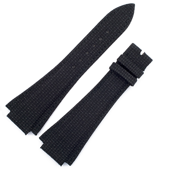 Audemars Piguet black cloth strap (19x18)