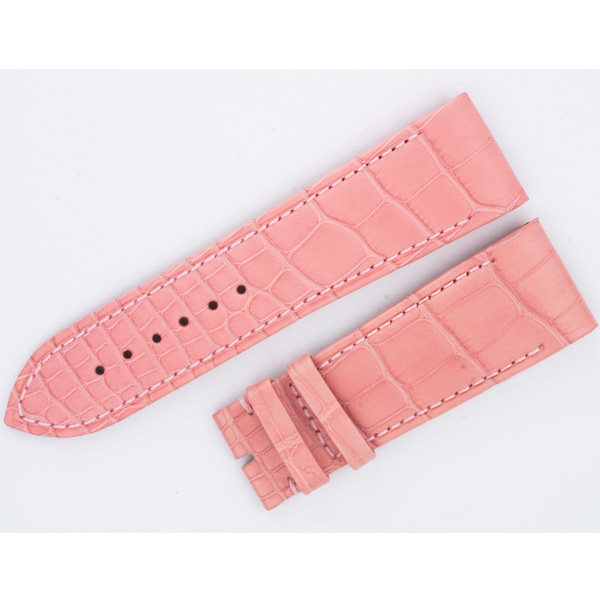 Chopard pink alligator strap (23x20)