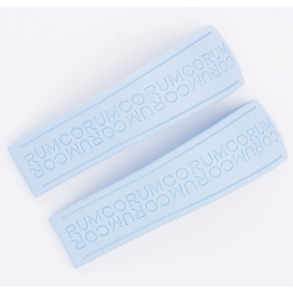Corum blue light rubber strap (18x15)
