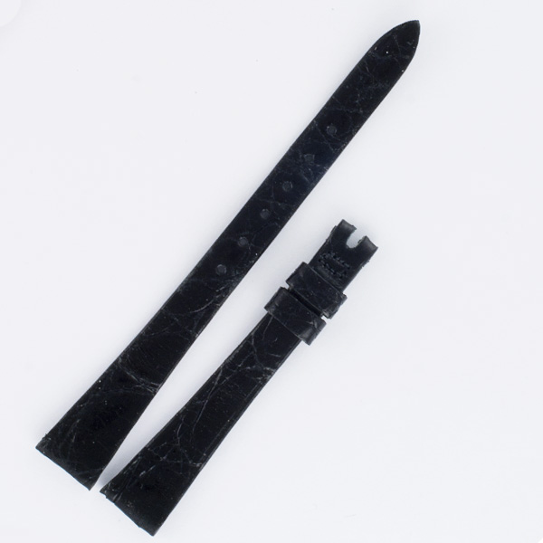 Corum black crocodile strap (12x8)