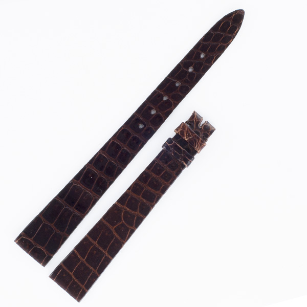 Corum brown alligator strap (14x9)