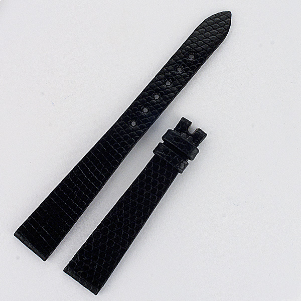 Corum black lizard strap (14x10)