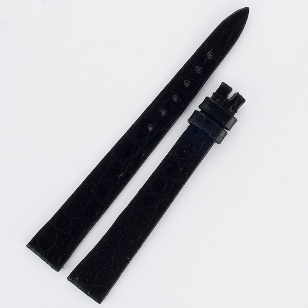 Corum black crocodile strap (13x9)