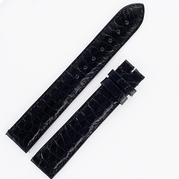 Cartier black alligator strap (20x19)
