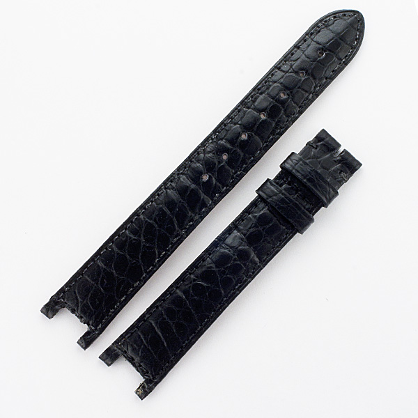 Cartier Pasha black alligator strap (16x14)