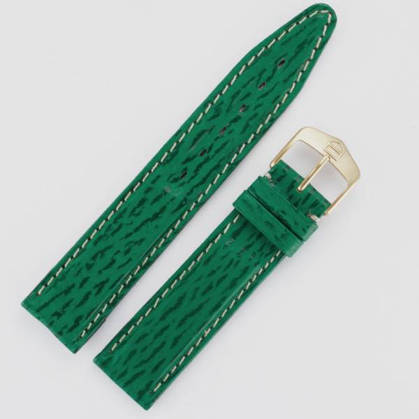 Tag Heuer Green Shark Skin Strap with Buckle (20x18)