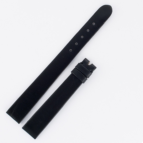 Rolex black calf skin strap (12x10)