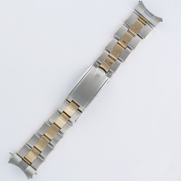 Rolex Oyster 18k & stainless steel band for GMT -Master II; circa 1970