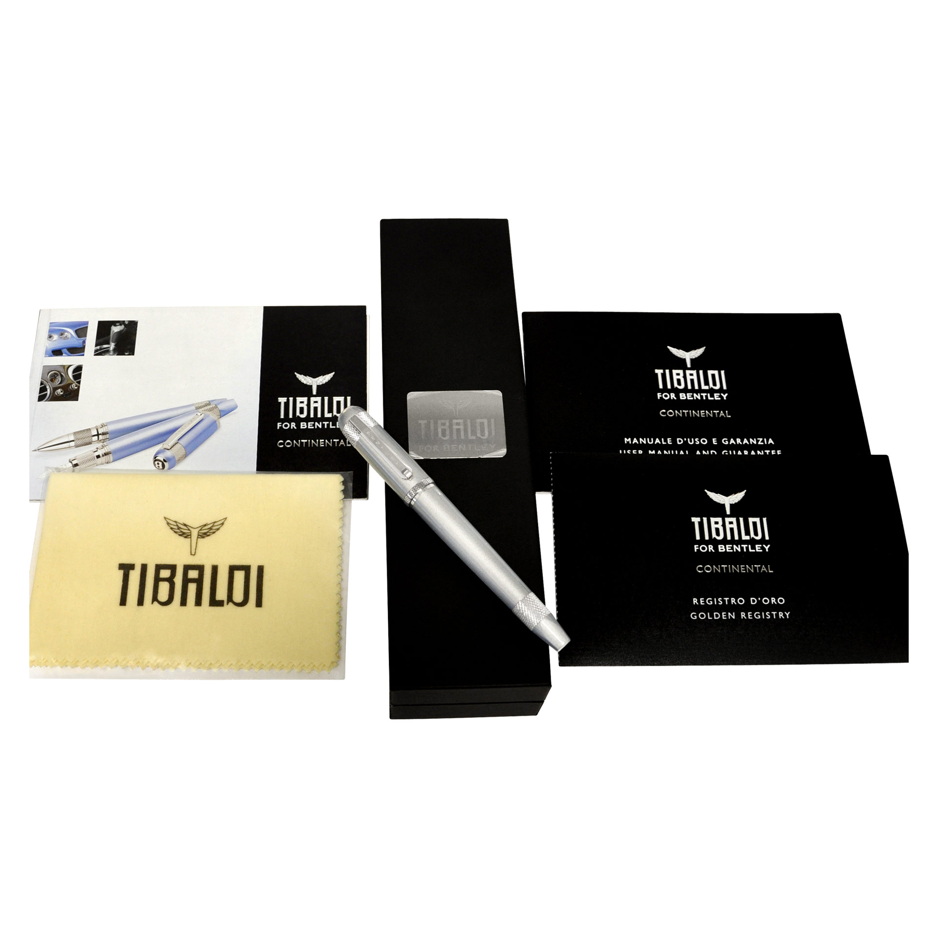 Tibaldi for Bentley Continental ball point pen. Limited edition #510/999.