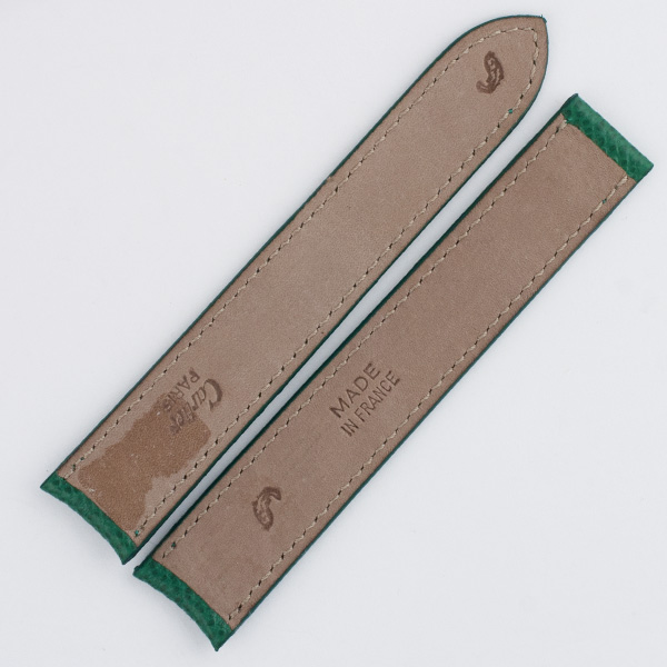 Cartier green lizard strap (17x16)