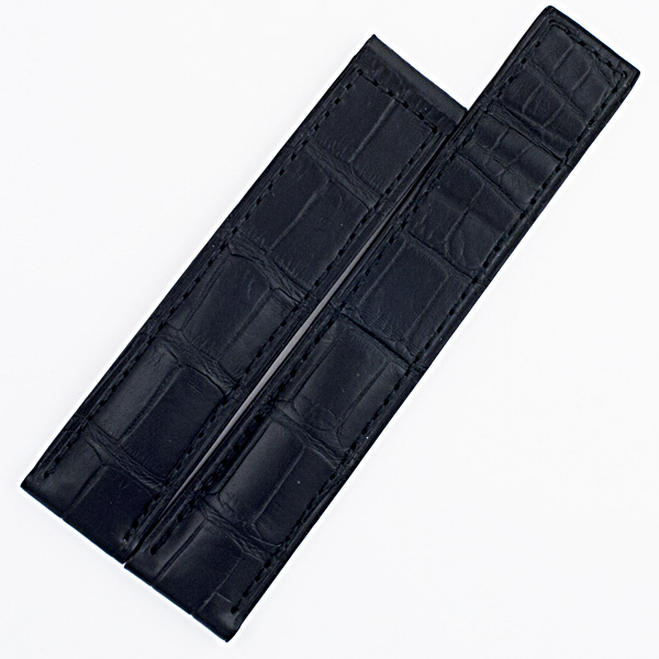 Tag Heuer black alligator strap (19x18)