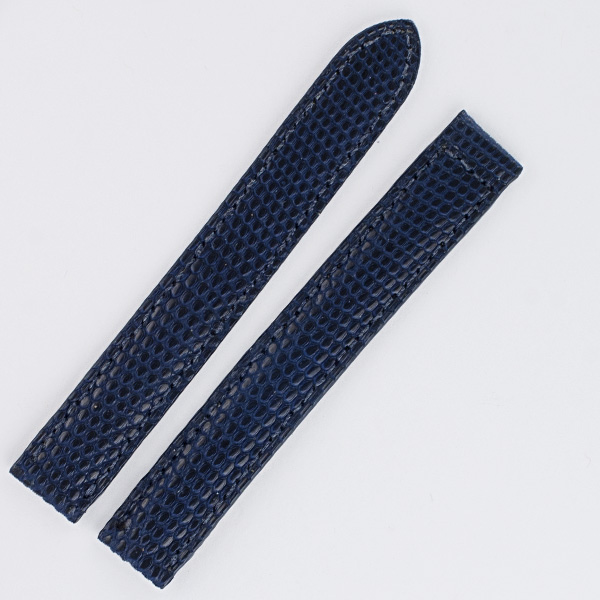 Cartier blue lizard strap (12x12)