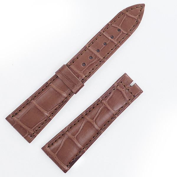 Breguet brown alligator strap (21 x 16)