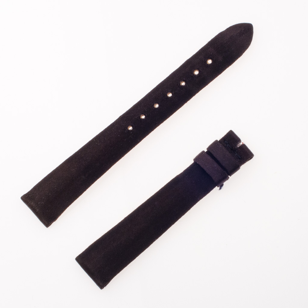 Jaeger-LeCoultre silk/leather strap (13.5 x 11.5)