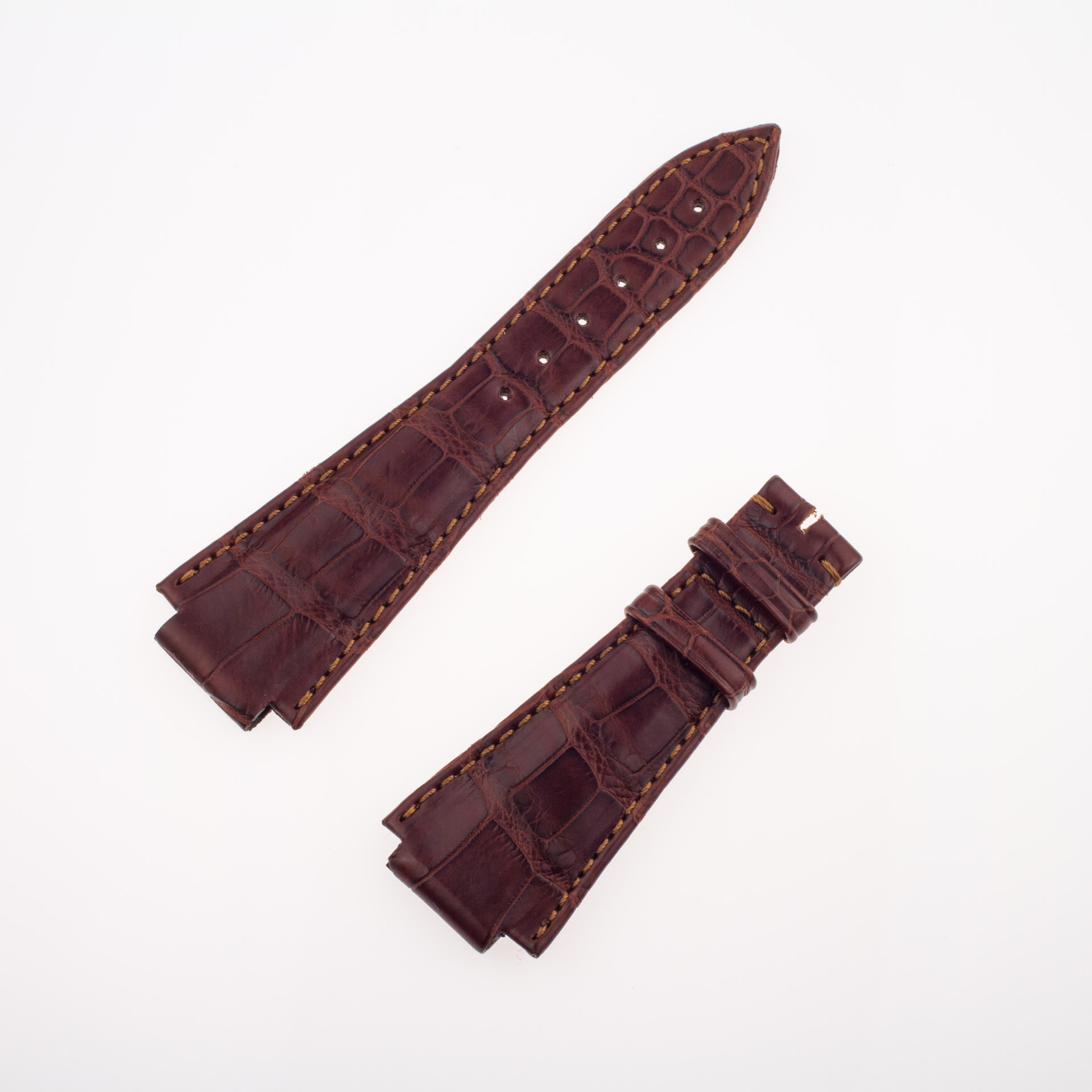 Audemars Piguet brown alligator strap (17 x 16,5)