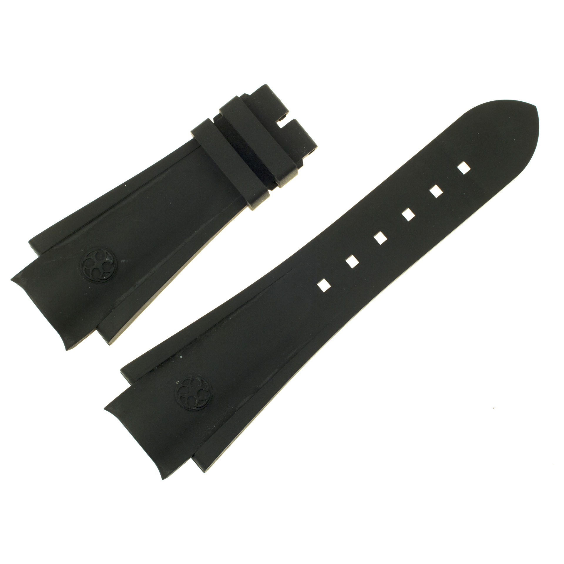 Harry Winston black rubber strap (28mm x 17.5mm)