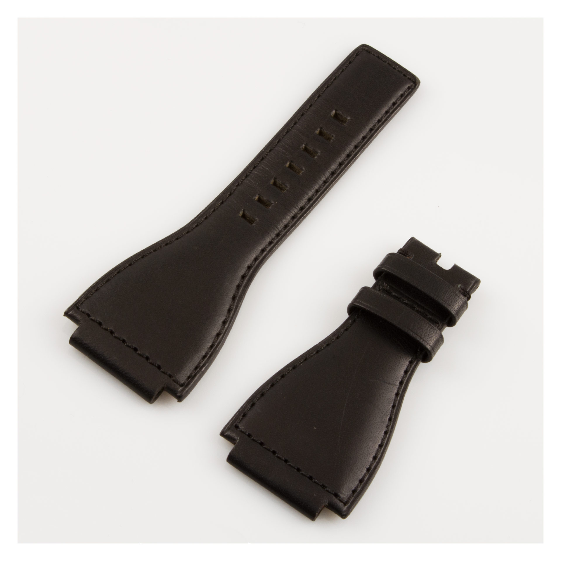 Bell & Ross black leather strap (24x20)