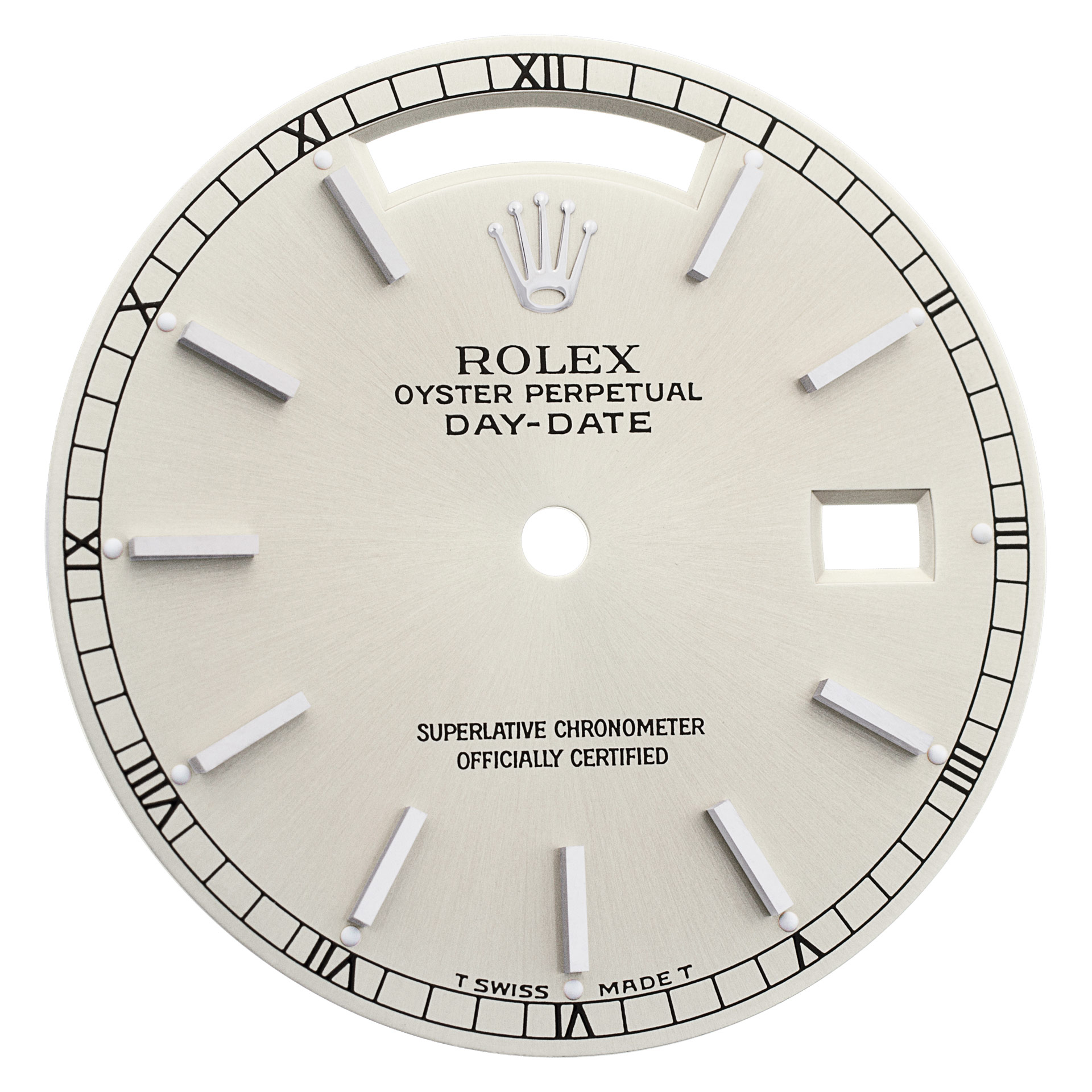 Rolex Day-date silver dial