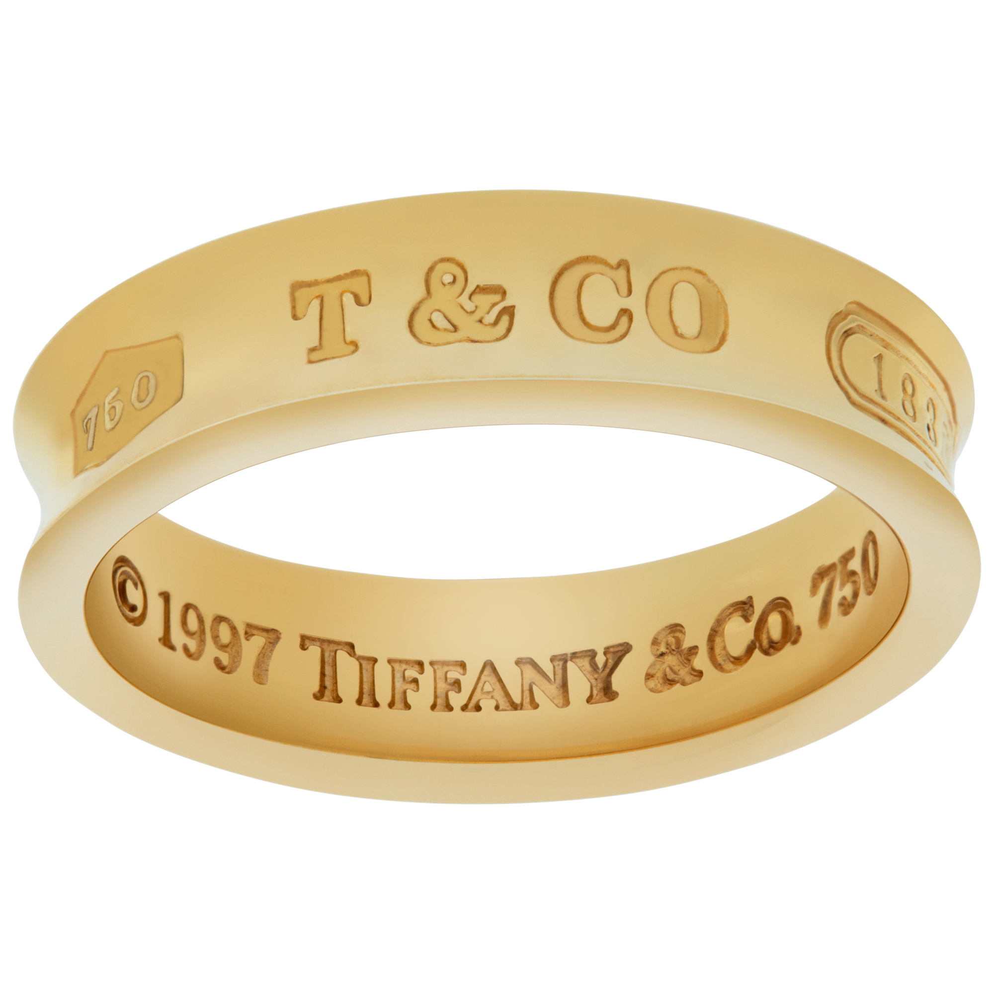 Tiffany & Co. wedding band 1837 anniversary band