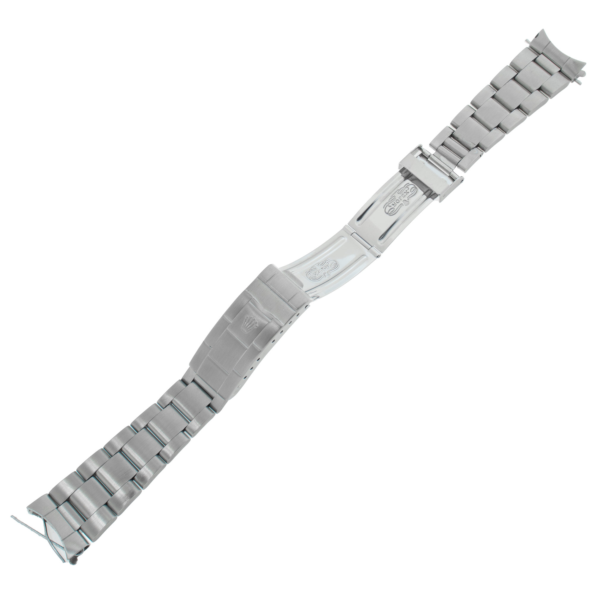 Rolex Oyster Bracelet In Stainless Steel W/ Fliplock Clasp 20mm X 17mm