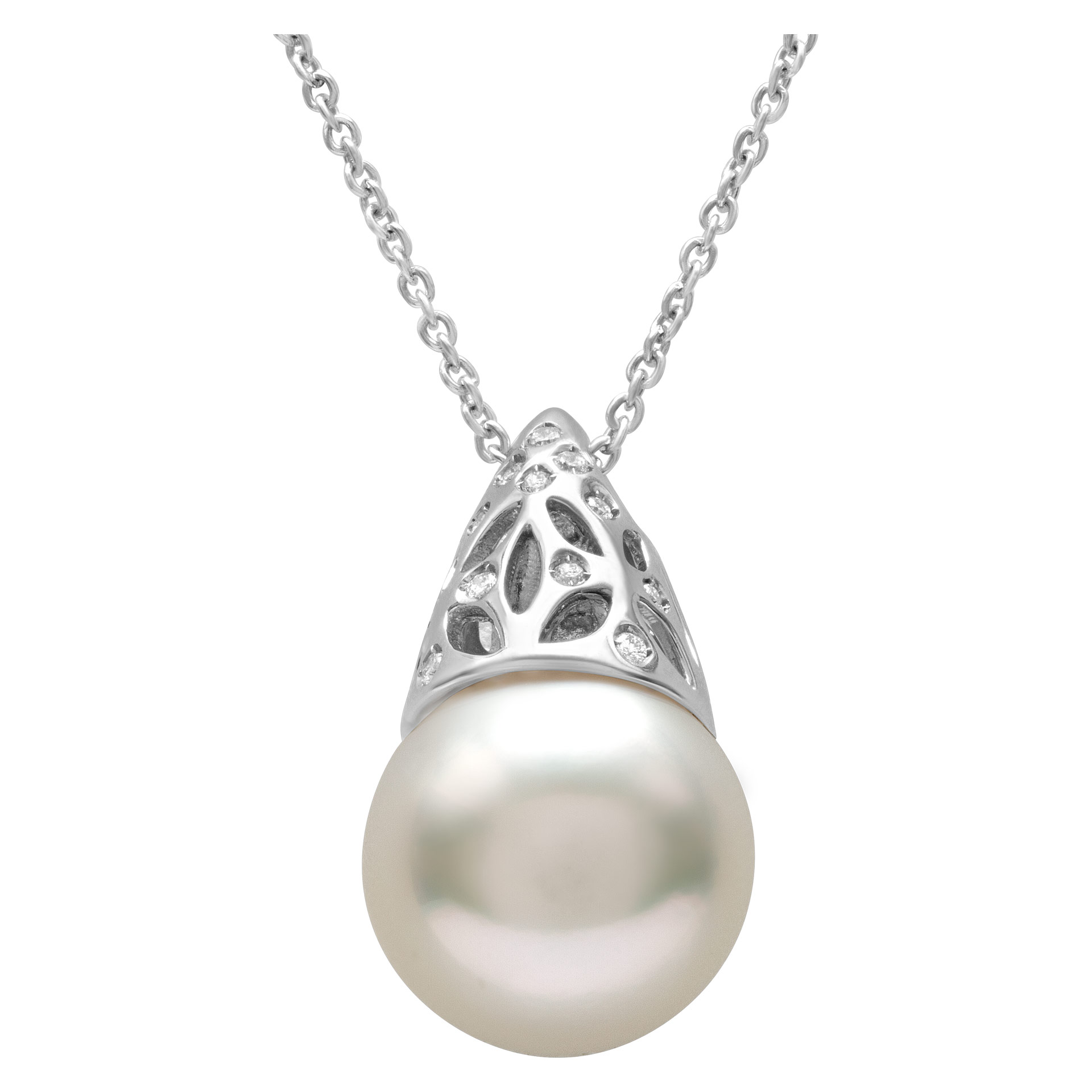 12.1mm South Sea Pearl necklace