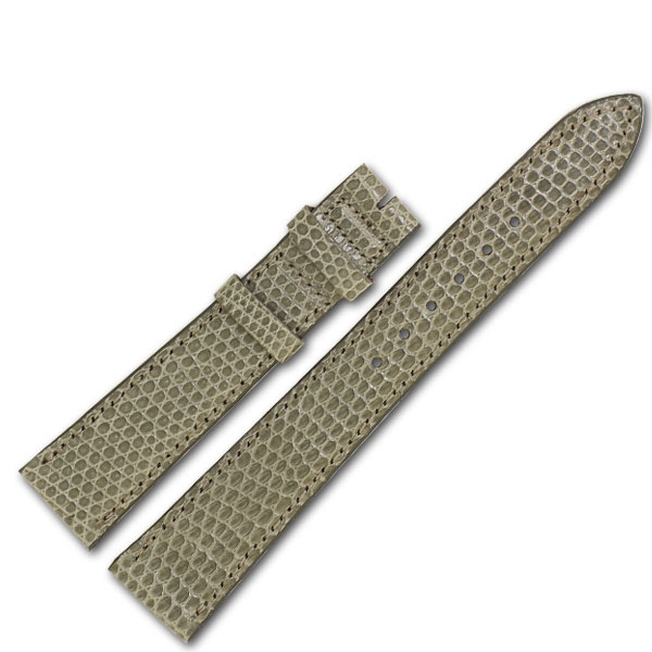 Cartier light-green/gray lizard strap (17x14) image 1