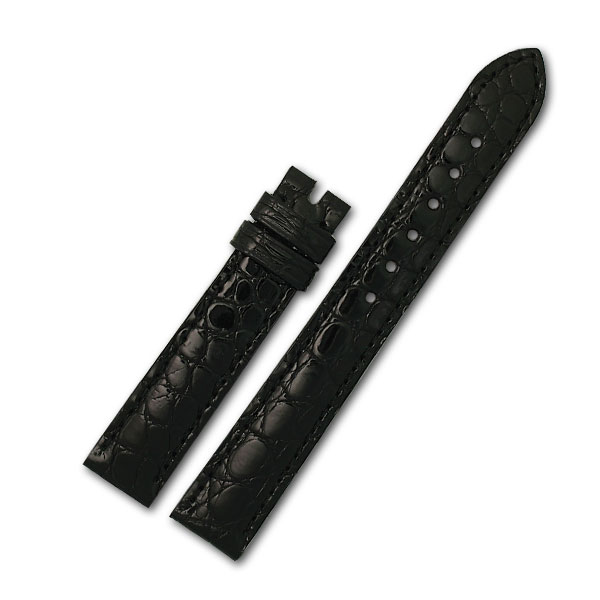 Rolex black crocodile strap (14x13) image 1