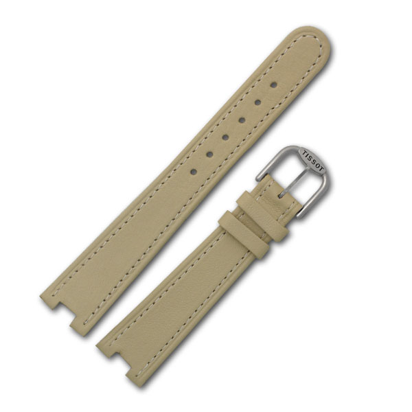 Tissot beige leather strap (17x14) image 1