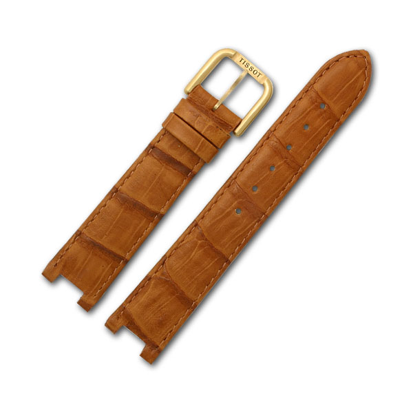 Tissot brown leather strap (18x16) image 1