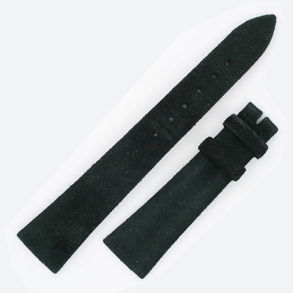 Corum black suede strap. (19x14) image 1
