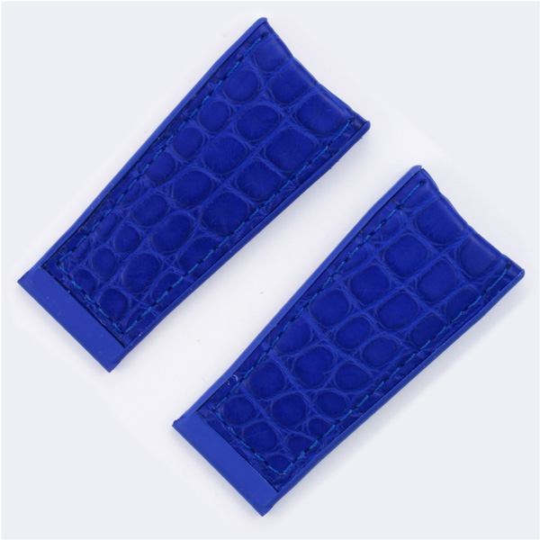 Corum blue alligator strap. (24x19) image 1