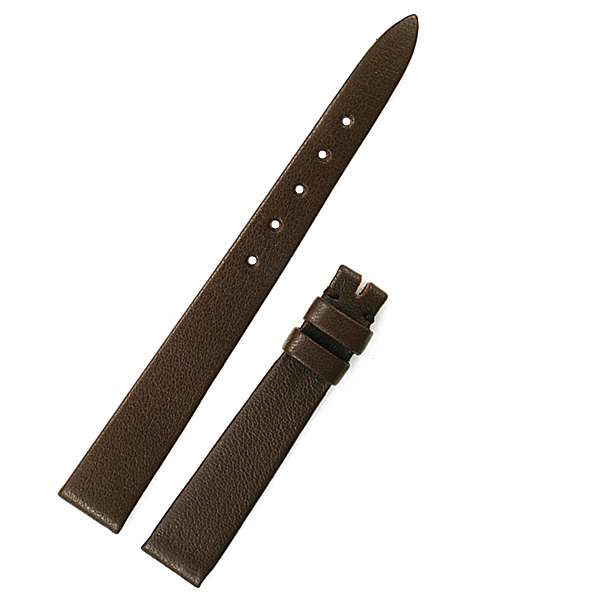Ladies Rolex dark brown calf strap (10x9) image 1