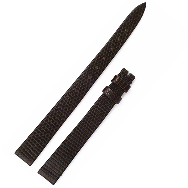 Rolex dark brown lizard strap (11x9) image 1