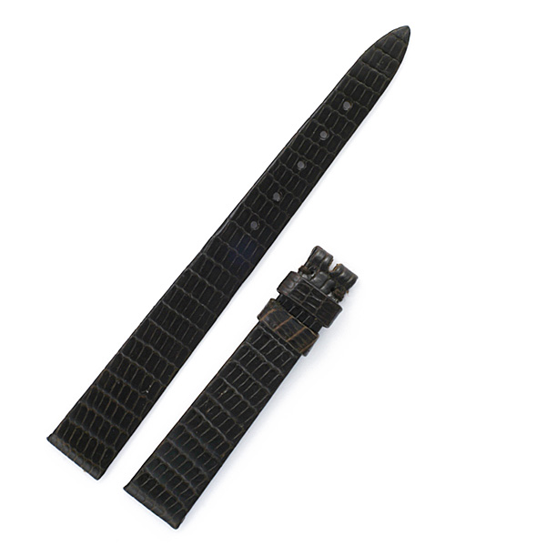 Rolex dark brown lizard strap (12x9) image 1