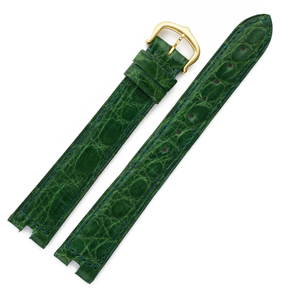 Cartier green crocodile strap (16x14) image 1