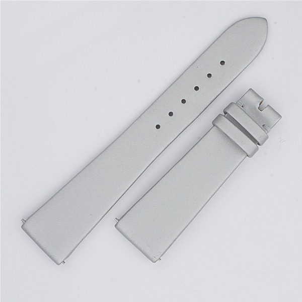 Patek Philippe silver silk strap (18mmx14mm) image 1
