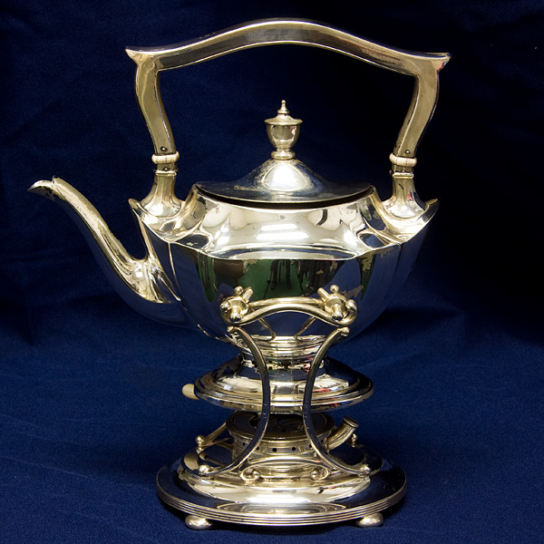 Gorham Plymouth Antique Sterling Tea Kettle 39.93 oz troy image 1