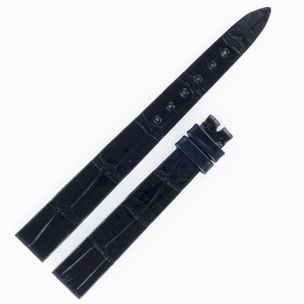 Corum black alligator strap (12x9) image 1