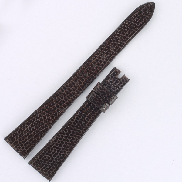 Corum brown lizard strap (14x10) image 1