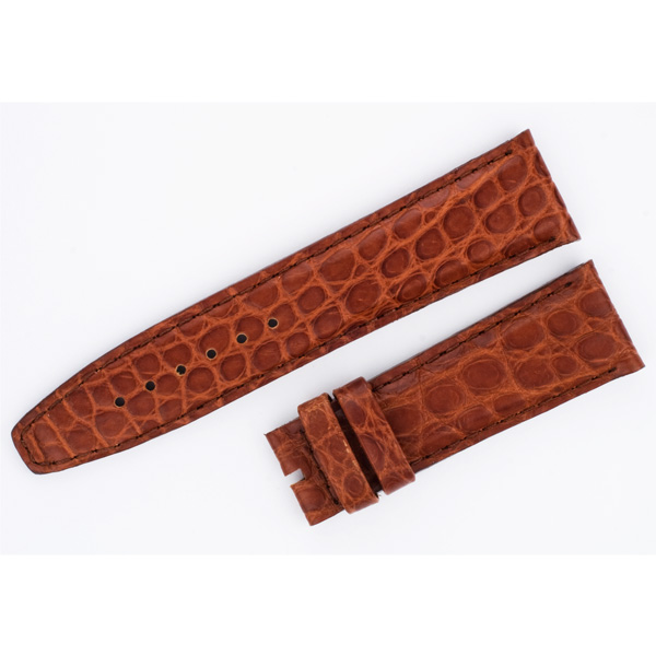 Corum brown crocodile strap (21x17) image 1