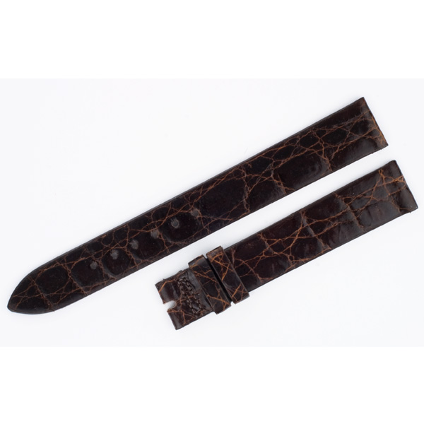 Corum brown alligator strap (15x14) image 1