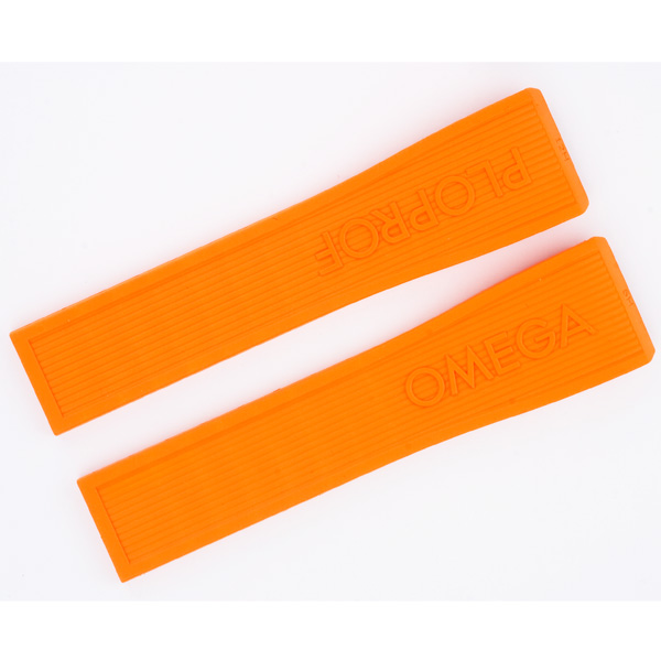 Omega PLOPROF orange rubber strap (24x20) image 1