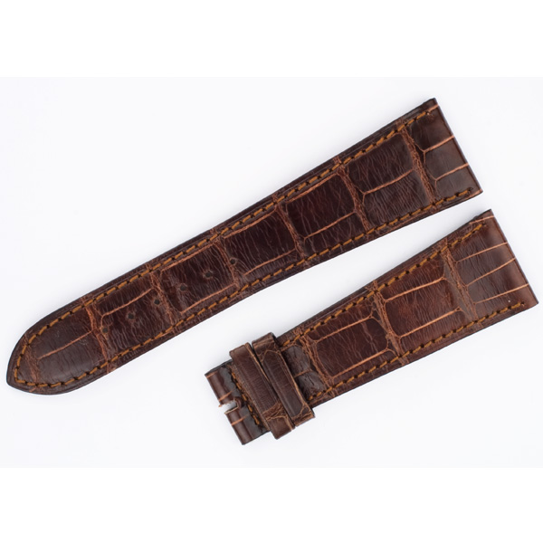 Patek Philippe brown alligator strap (24x18) image 1