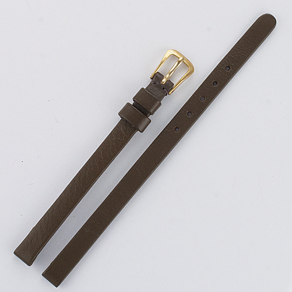 Omega brown calf skin strap with the buckle (6x6) image 1