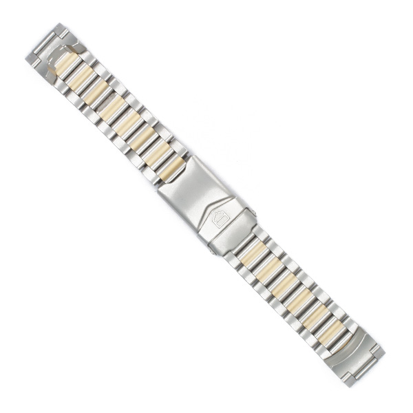 Mens Tag Heuer two tone 4000 series bracelet (19mm) image 1