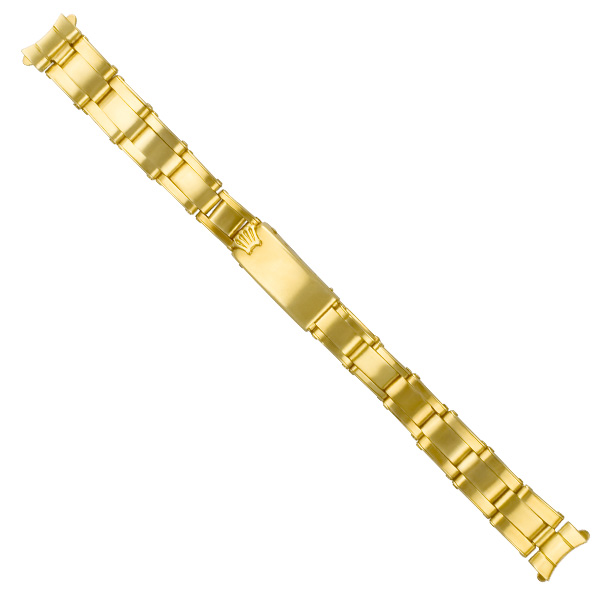 Rolex Oyster Stretchable band Bracelet In 18k Gold image 1