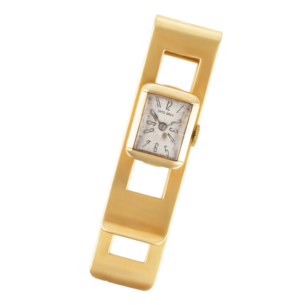 Money Clip With Otto Grun Watch image 1