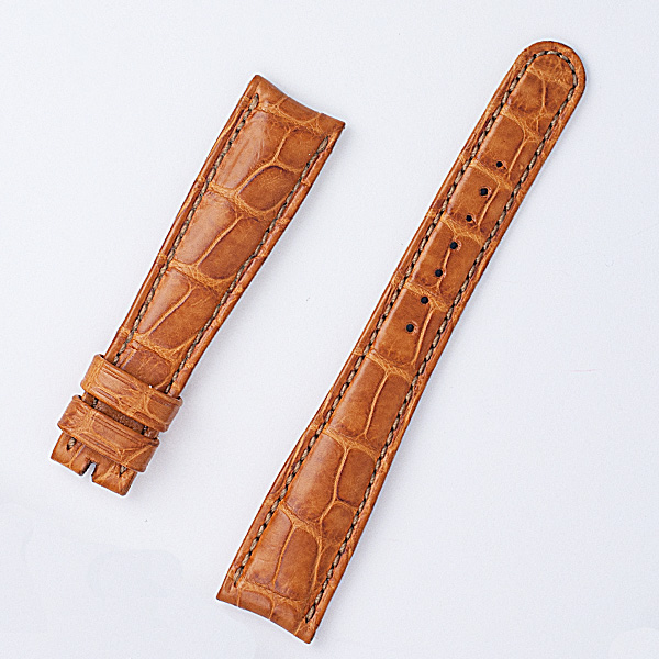 Roger Dubuis Hommage Style H37 brown alligator strap (18x15) image 1
